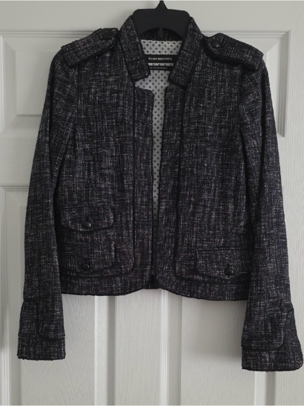 Club Monaco Tweed Blazer size0